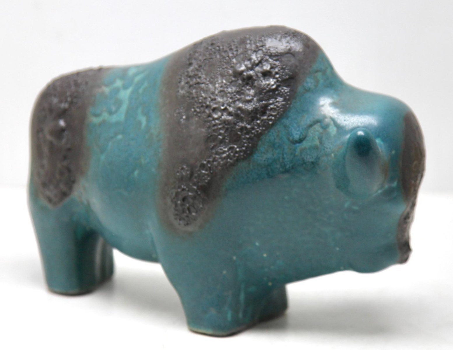 Buffalo Figurine by Otto Gerharz for Otto Keramiek