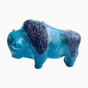 Buffalo Figurine by Otto Gerharz for Otto Keramiek-MJY-1428349