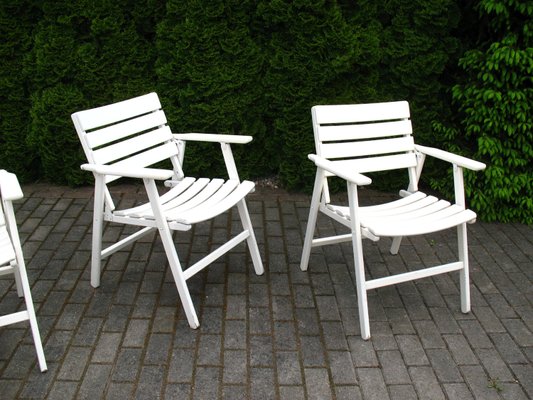 Buffalo Folding Chairs, 1970s, Set of 4-WVA-937286