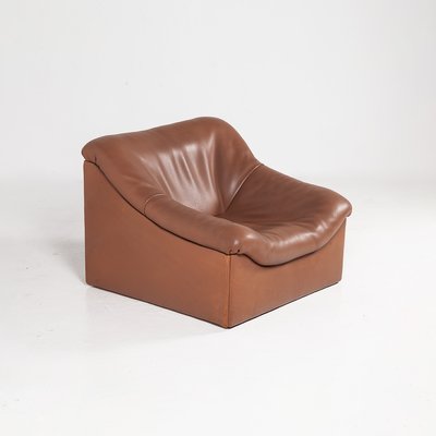 Buffalo Leather DS-46 Lounge Chairs from De Sede, 1970s, Set of 2-QVY-957239