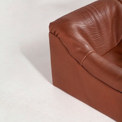 Buffalo Leather DS-46 Lounge Chairs from De Sede, 1970s, Set of 2-QVY-957239