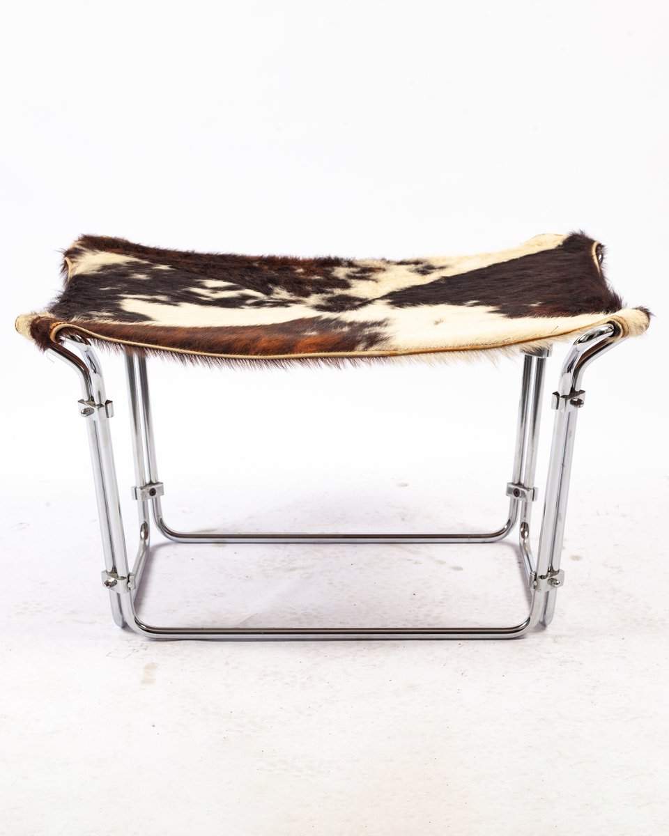 Buffalo Stool by Kwok Hoi Chan for Steiner, 1960s