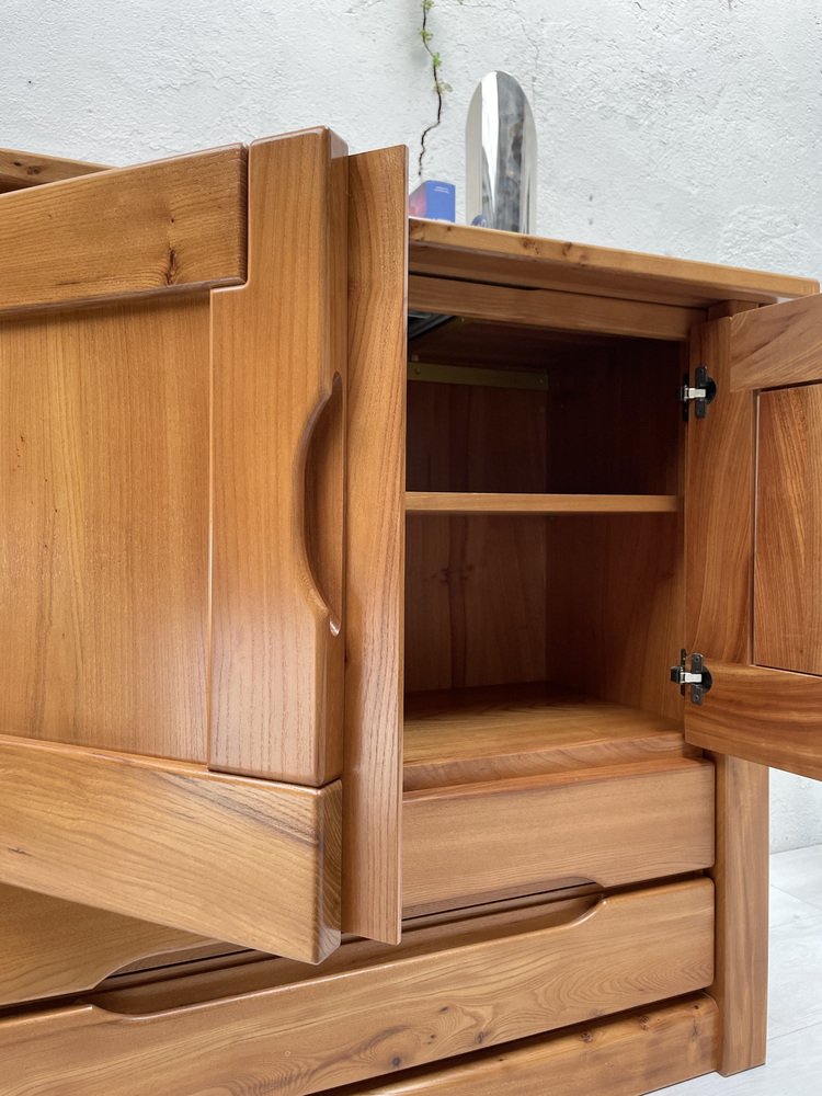 Buffet in Elm from Maison Regain, 1980s