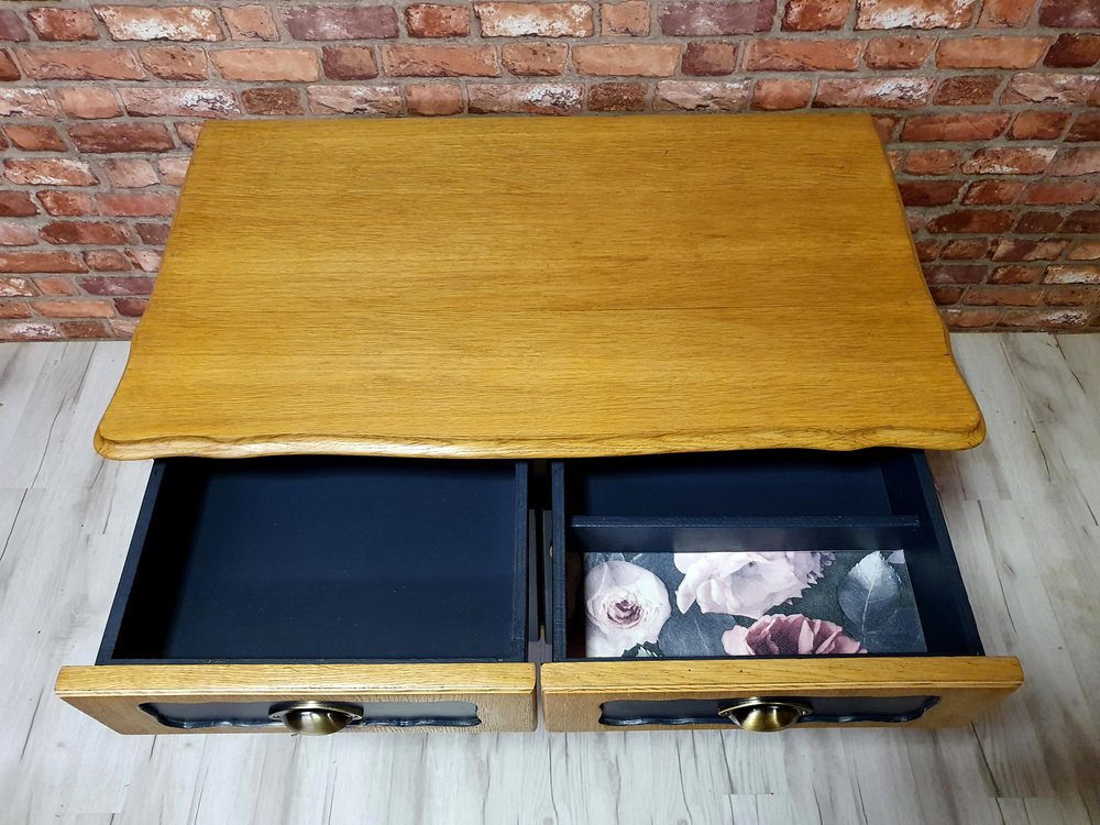 Buffet in Oak Veneer, 1980s