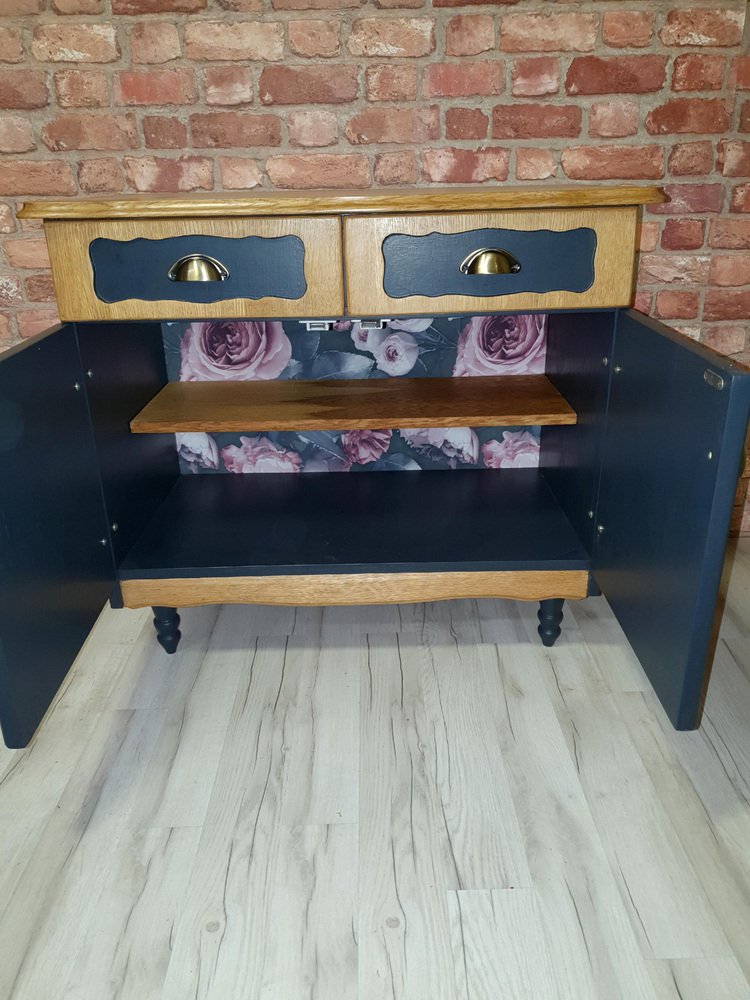 Buffet in Oak Veneer, 1980s