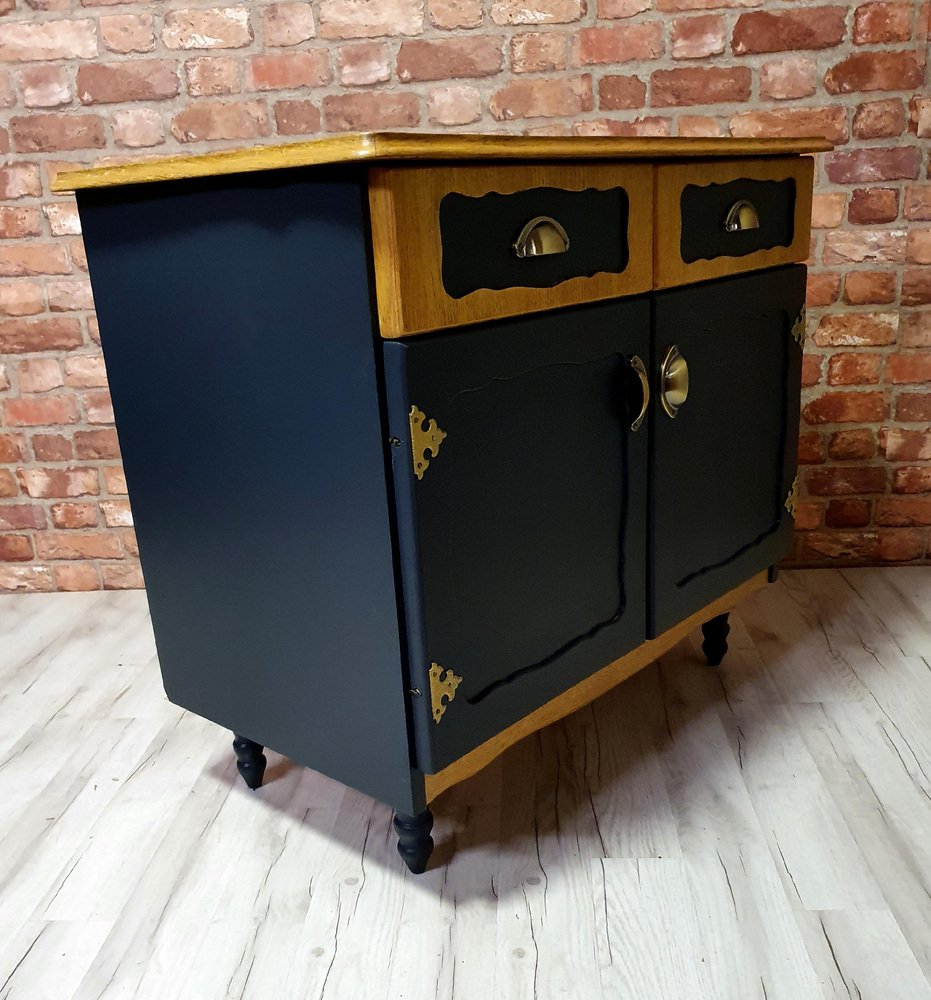 Buffet in Oak Veneer, 1980s