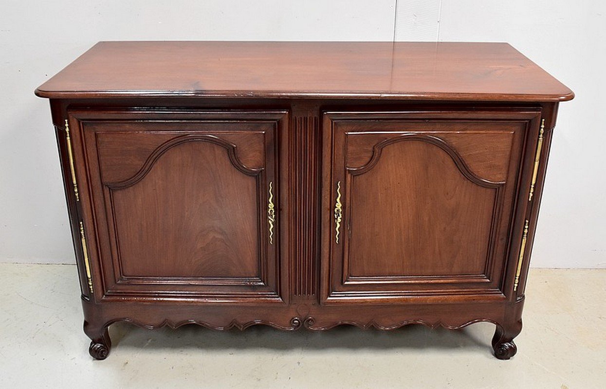 Buffet of Port Nantais in Cuban Mahogany, 1770s