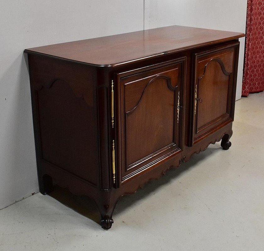 Buffet of Port Nantais in Cuban Mahogany, 1770s