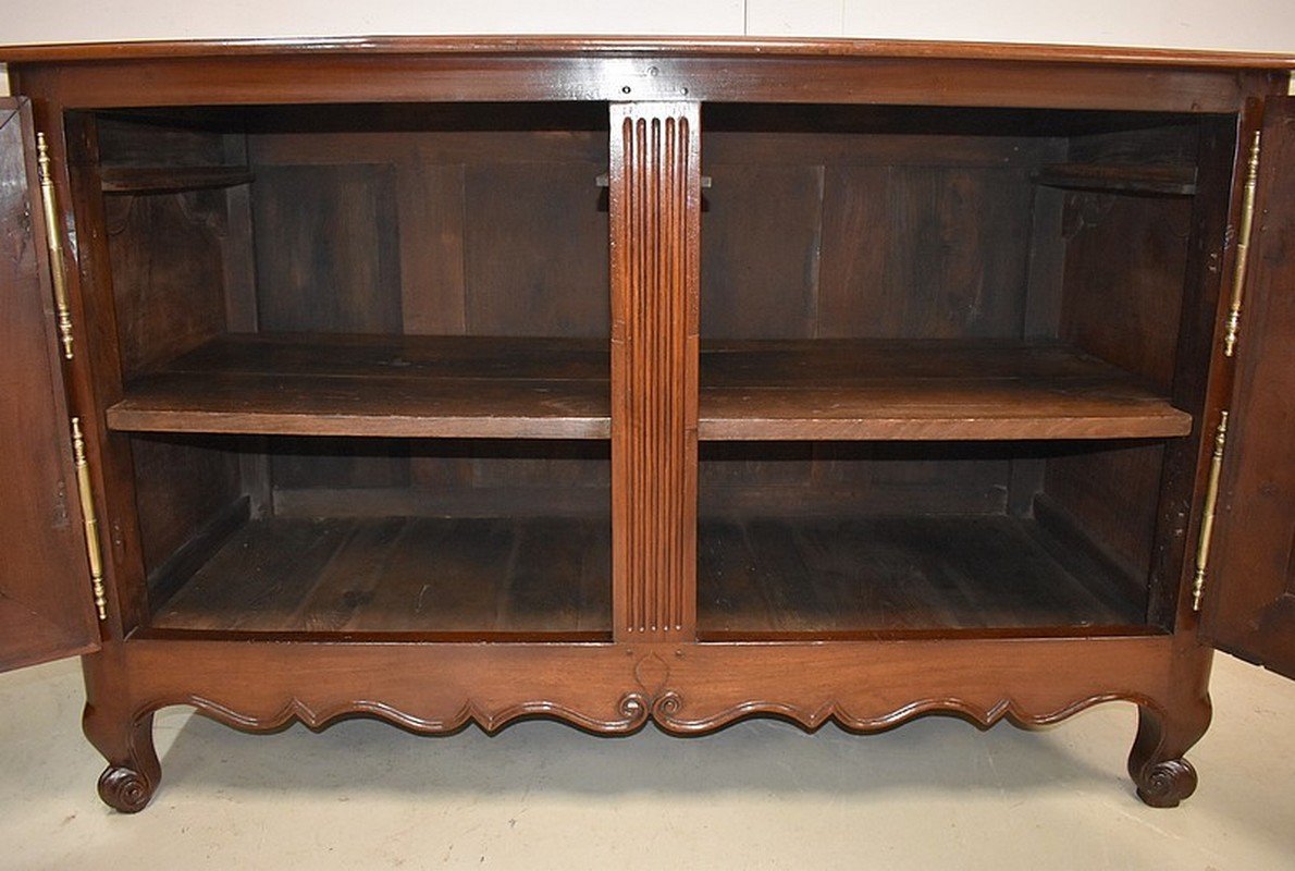 Buffet of Port Nantais in Cuban Mahogany, 1770s