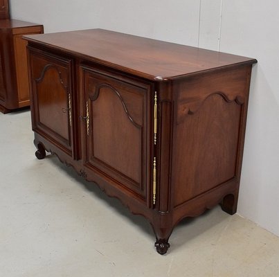 Buffet of Port Nantais in Cuban Mahogany, 1770s