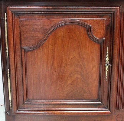 Buffet of Port Nantais in Cuban Mahogany, 1770s