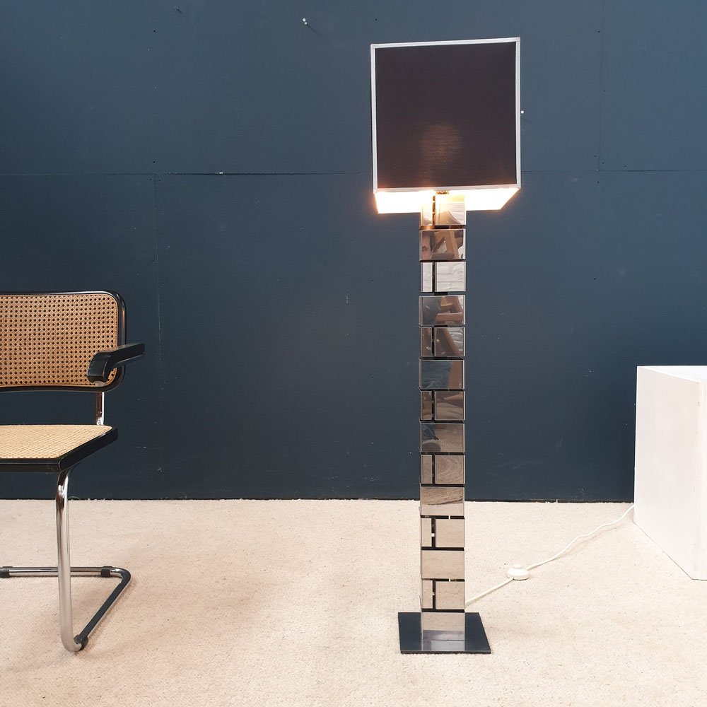 Building Floor Lamp attributed to Curtis Jere, 1970s