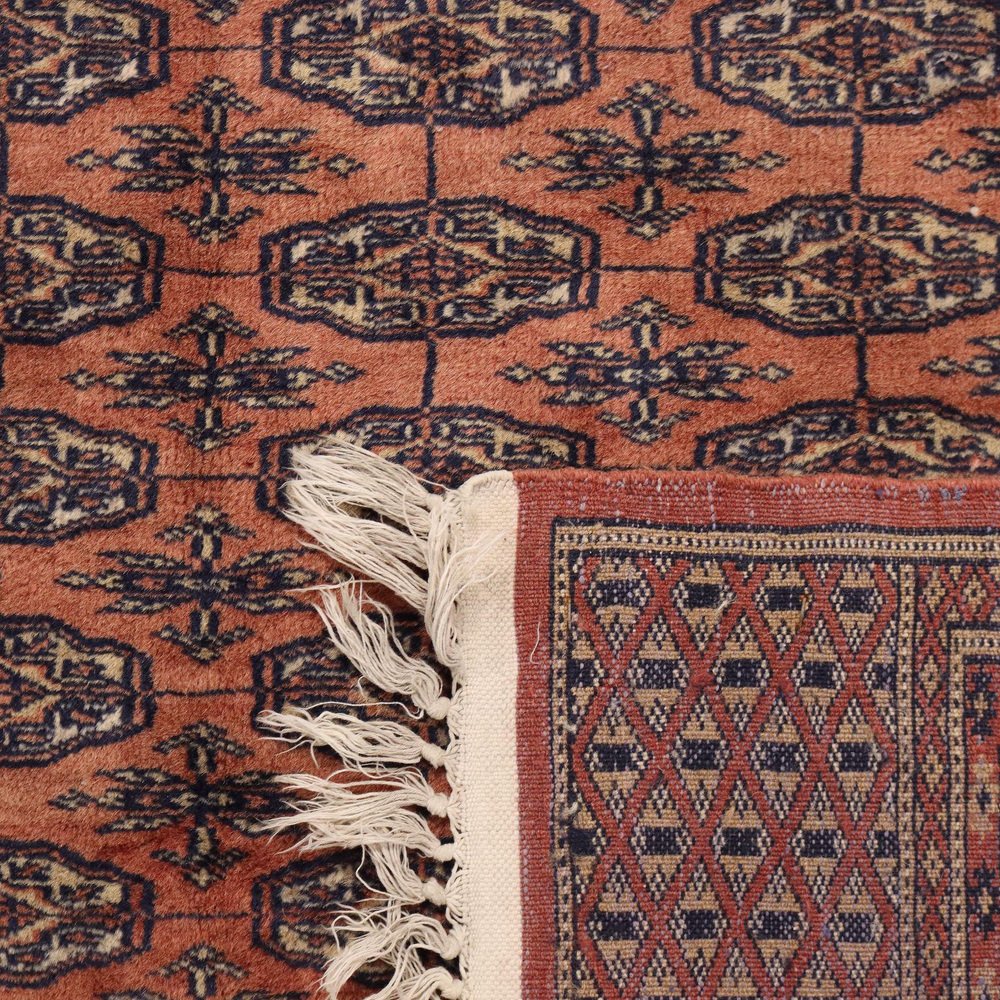 Bukhara Rug in Cotton & Wool Thin Knot