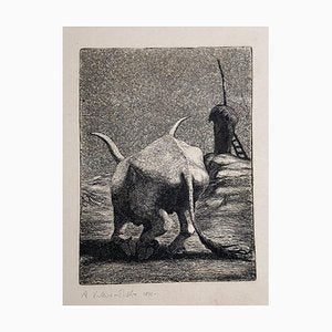 Bull, 1946, Etching-ZCI-829428