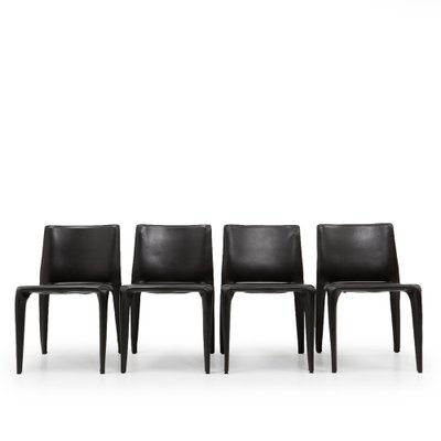 Bull Side Chairs by Mario Bellini for Cassina, 1990s, Set of 4-TJQ-1339267