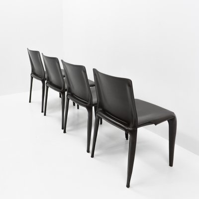 Bull Side Chairs by Mario Bellini for Cassina, 1990s, Set of 4-TJQ-1339267