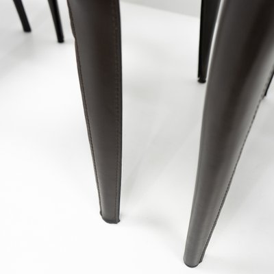 Bull Side Chairs by Mario Bellini for Cassina, 1990s, Set of 4-TJQ-1339267