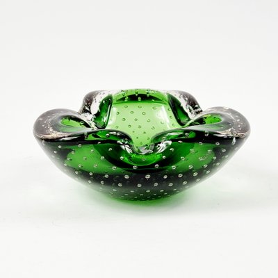 Bullicante Cut Glass Ashtray or Bowl attributed to Barrovier & Toso, Italy, 1960s-BMM-1718021