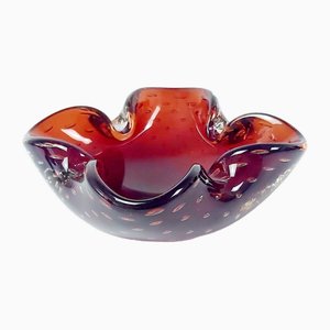 Bullicante Murano Glass Ashtray attributed to Barovier & Toso, Italy, 1960s-BMM-1817967