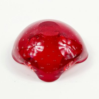 Bullicante Murano Glass Bowl or Ashtray attributed to Barrovier & Toso, Italy, 1960s-BMM-1819139