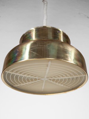 Bumling Pendant Lamp in Brass attributed to Anders Pehrson for Ateljé Lyktan, 1970s-KL-1721208