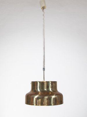 Bumling Pendant Lamp in Brass attributed to Anders Pehrson for Ateljé Lyktan, 1970s-KL-1721208