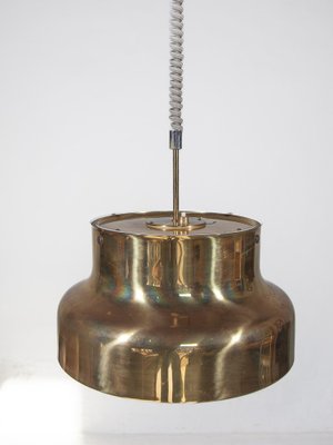 Bumling Pendant Lamp in Brass attributed to Anders Pehrson for Ateljé Lyktan, 1970s-KL-1721208