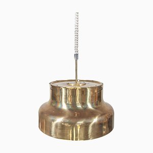 Bumling Pendant Lamp in Brass attributed to Anders Pehrson for Ateljé Lyktan, 1970s-KL-1721208