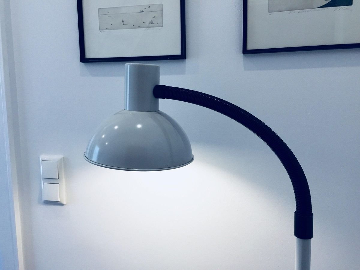 Bunker Standing Lamp by Jo Hammerborg for Fog & Mørup