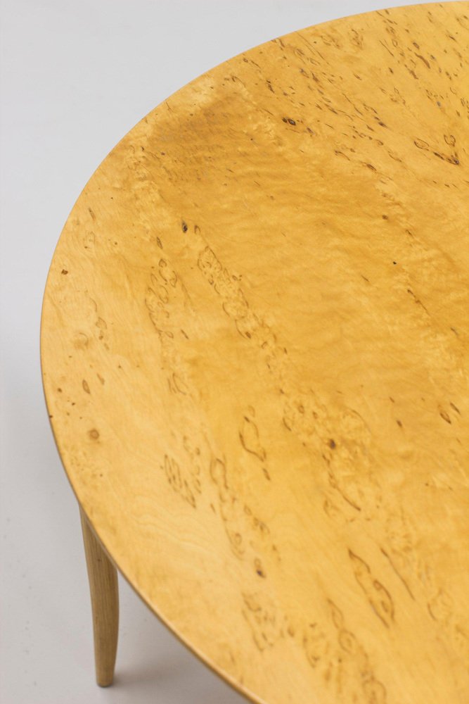 Burl Birch Annika Table by Mathsson