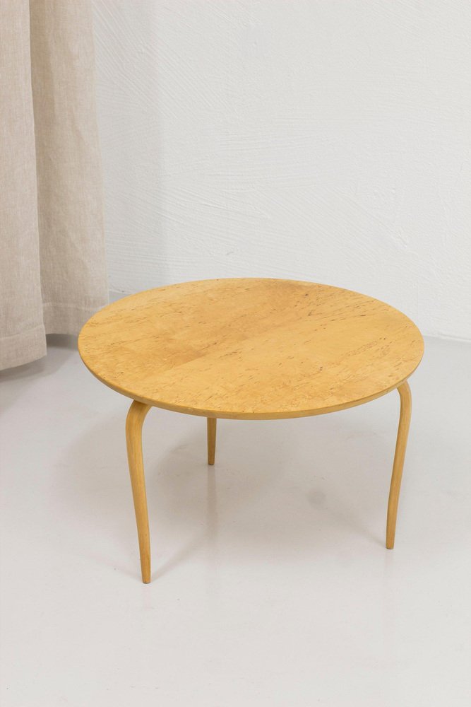 Burl Birch Annika Table by Mathsson