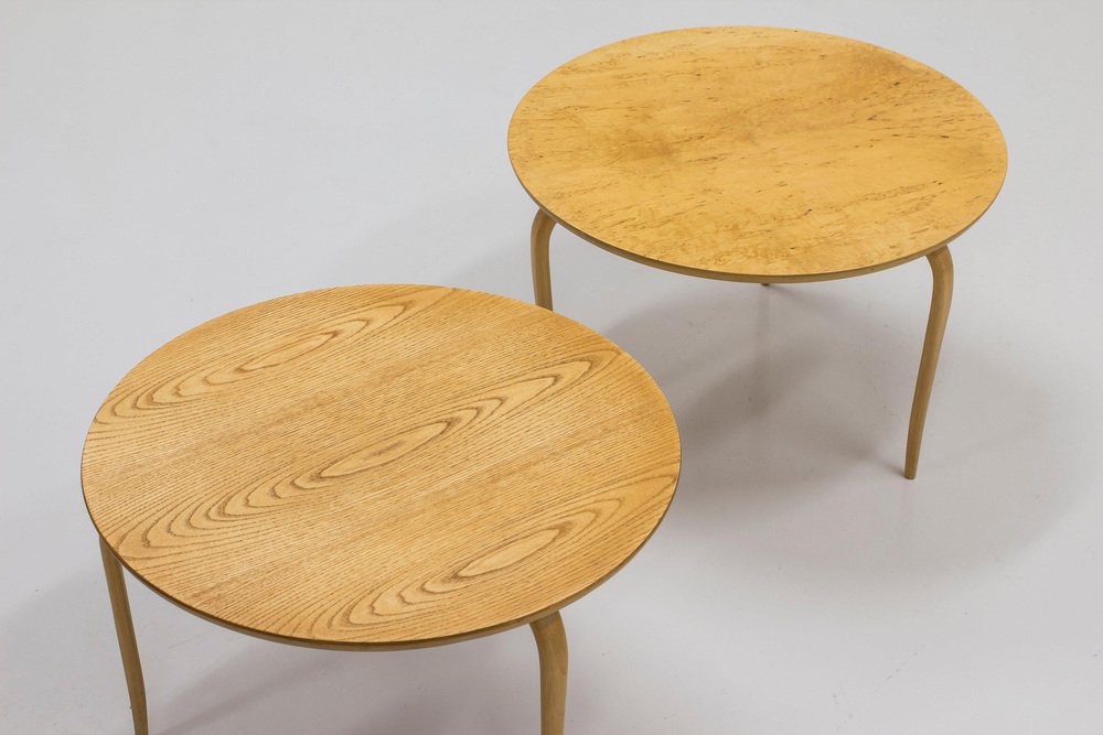 Burl Birch Annika Table by Mathsson