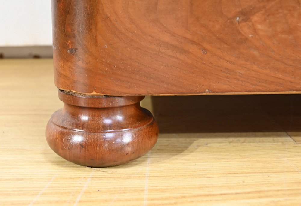 Burl Mahogany Bookcase, Early 19th Century