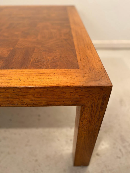 Burl Wood Coffee Table by Drexel, 1950s