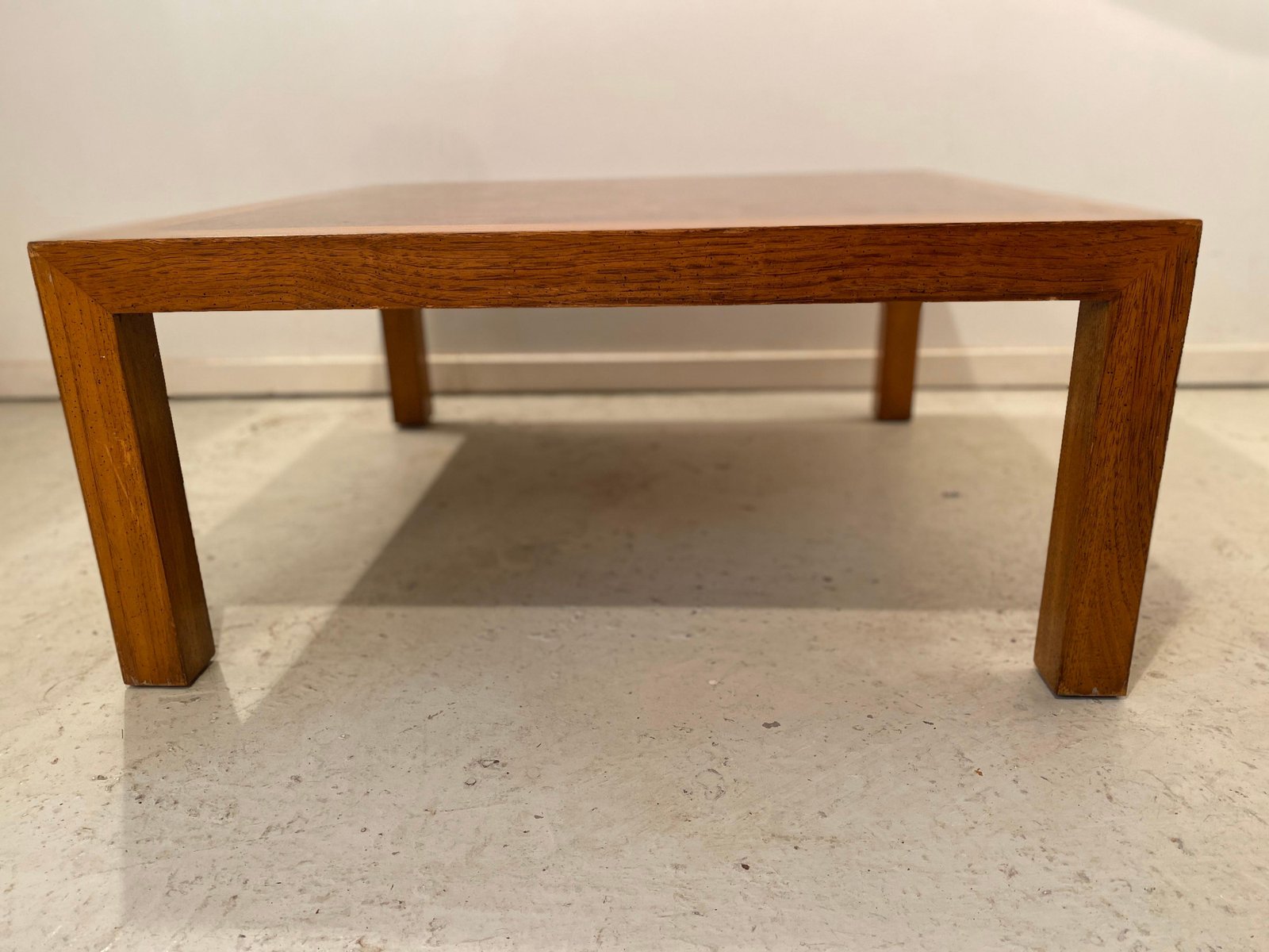 Burl Wood Coffee Table by Drexel, 1950s