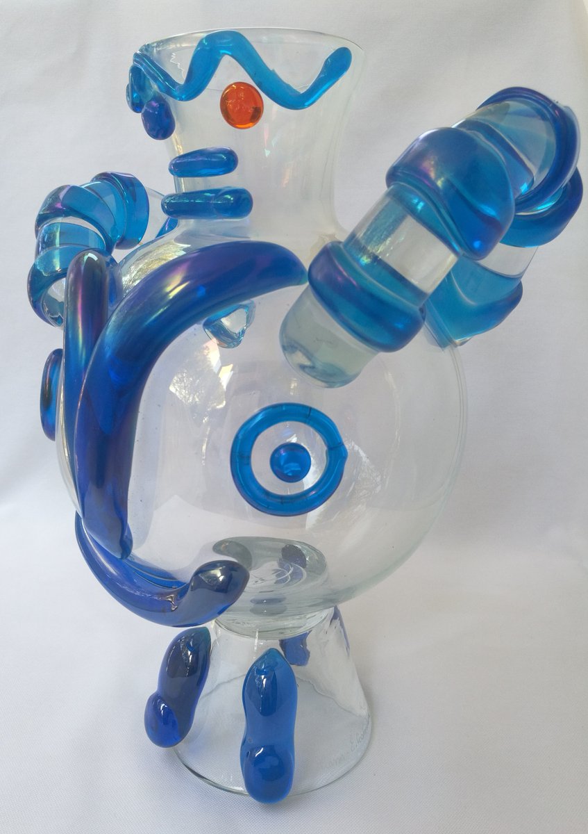 Burlesco Vase by Egidio Costantini for Fucina degli Angeli, 1995