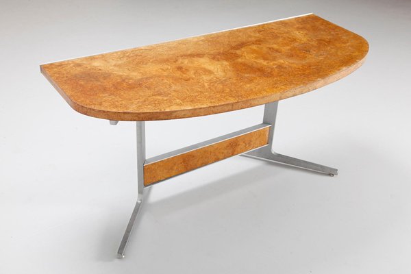 Burlwood Floating Desk, France, 1960s-KL-1446655