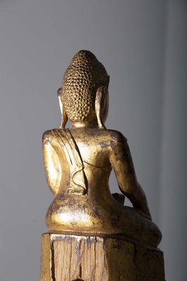 Burmese Artist, Mandalay Buddha, 19th Century, Lacquered Wood-RCE-1721598