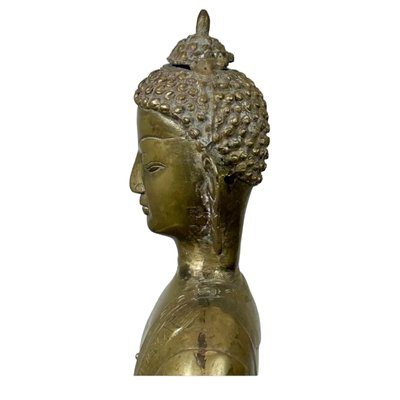 Burmese Artist, Mandalay Buddha Sculpture, 1920s, Brass-TCS-1731803