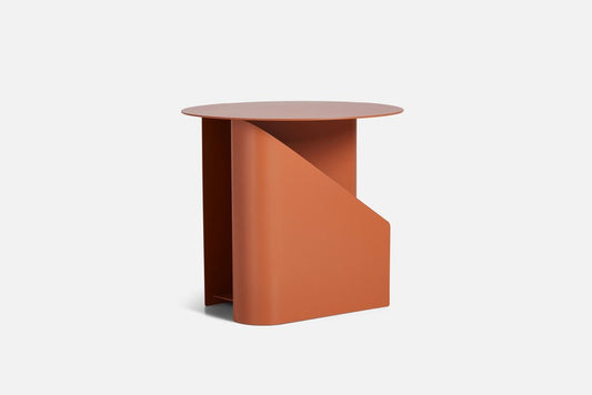 Burn Orange Sentrum Side Table by Schmahl + Schnippering