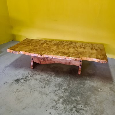 Burr Walnut Coffee Table, 1960s-VHW-1811505