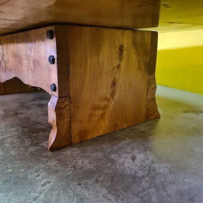 Burr Walnut Coffee Table, 1960s-VHW-1811505