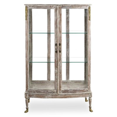 Business Shop Cabinet in Patinated Wooden-NQ-1789498