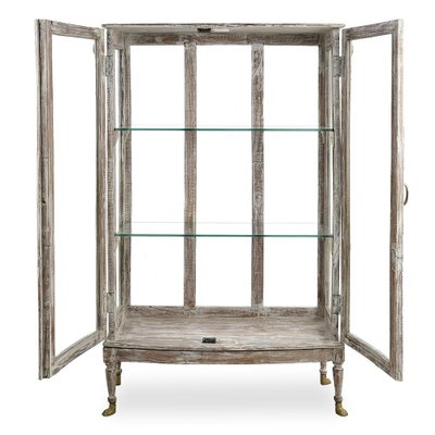 Business Shop Cabinet in Patinated Wooden-NQ-1789498