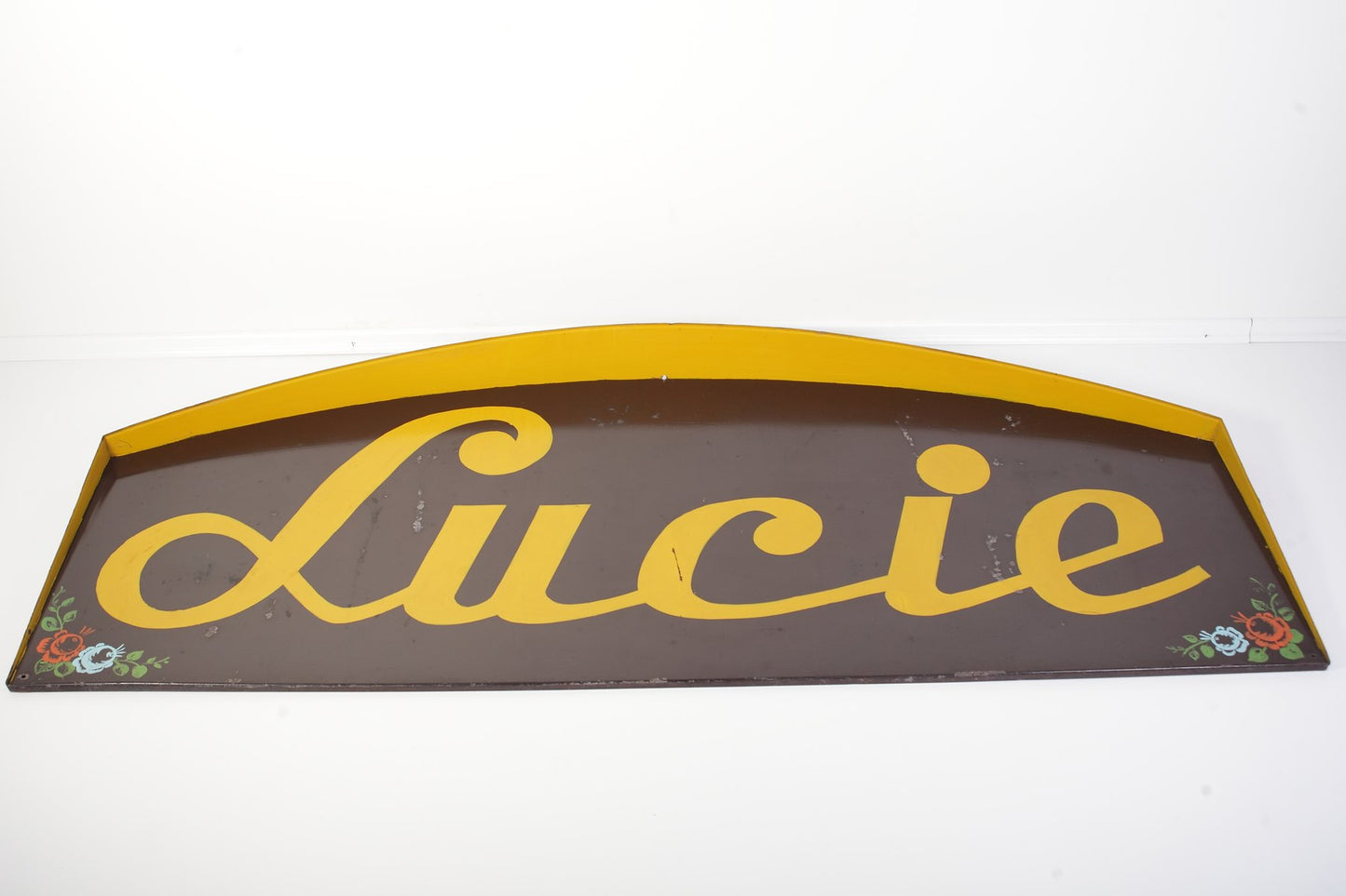 Business Street Sign Lucie, 1980s-IND-911639