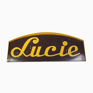 Business Street Sign Lucie, 1980s-IND-911639