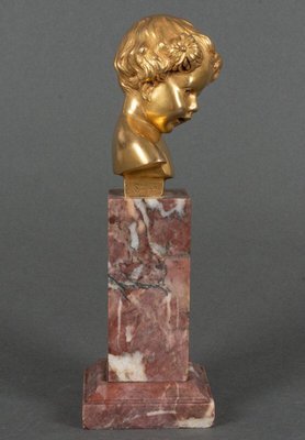 Bust of a Child by Louis Sosson, 19th Century-QKG-1700781