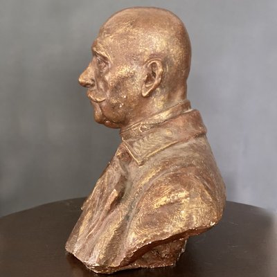 Bust of a High Ranked Austro-Hungarian Army Officer, Hungary, 1930s-HWV-944840