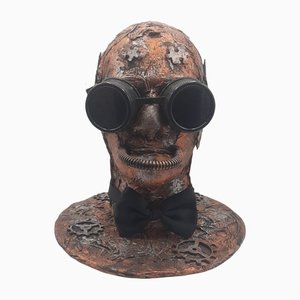 Bust of a Man with Tie and Glasses-TCS-1144179