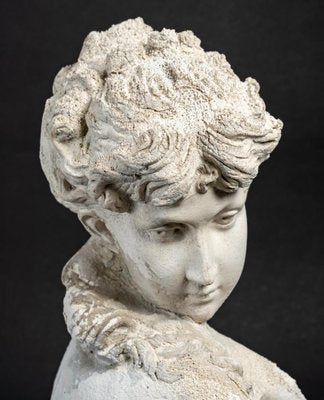 Bust of a Woman, Mid-20th-Century, Plaster-WFS-1317258